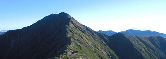 山岳ルート（白根三山）