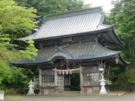 七面山敬慎院（山門）